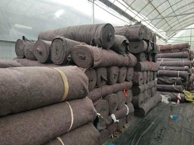 山东临沂郯城县大棚配件 0.58元/平方米土工布毛